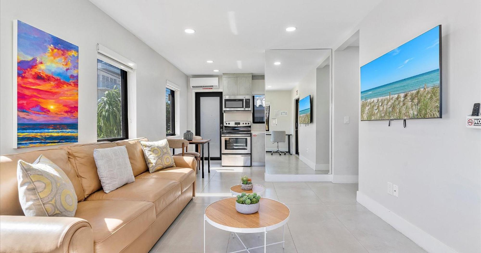 Apartamento Walnut By The Sea Hollywood Habitación foto